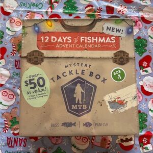 MT Mystery Tackle Box Advent Calendar - Festive Holiday Decor